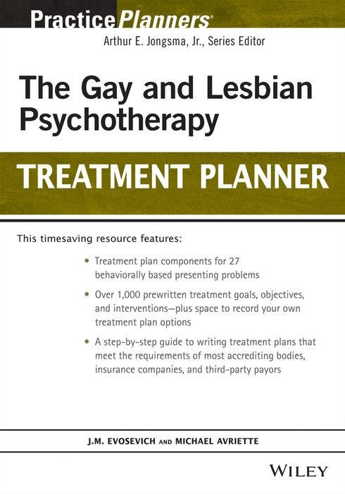 The Gay and Lesbian Psychotherapy Treatment Planner