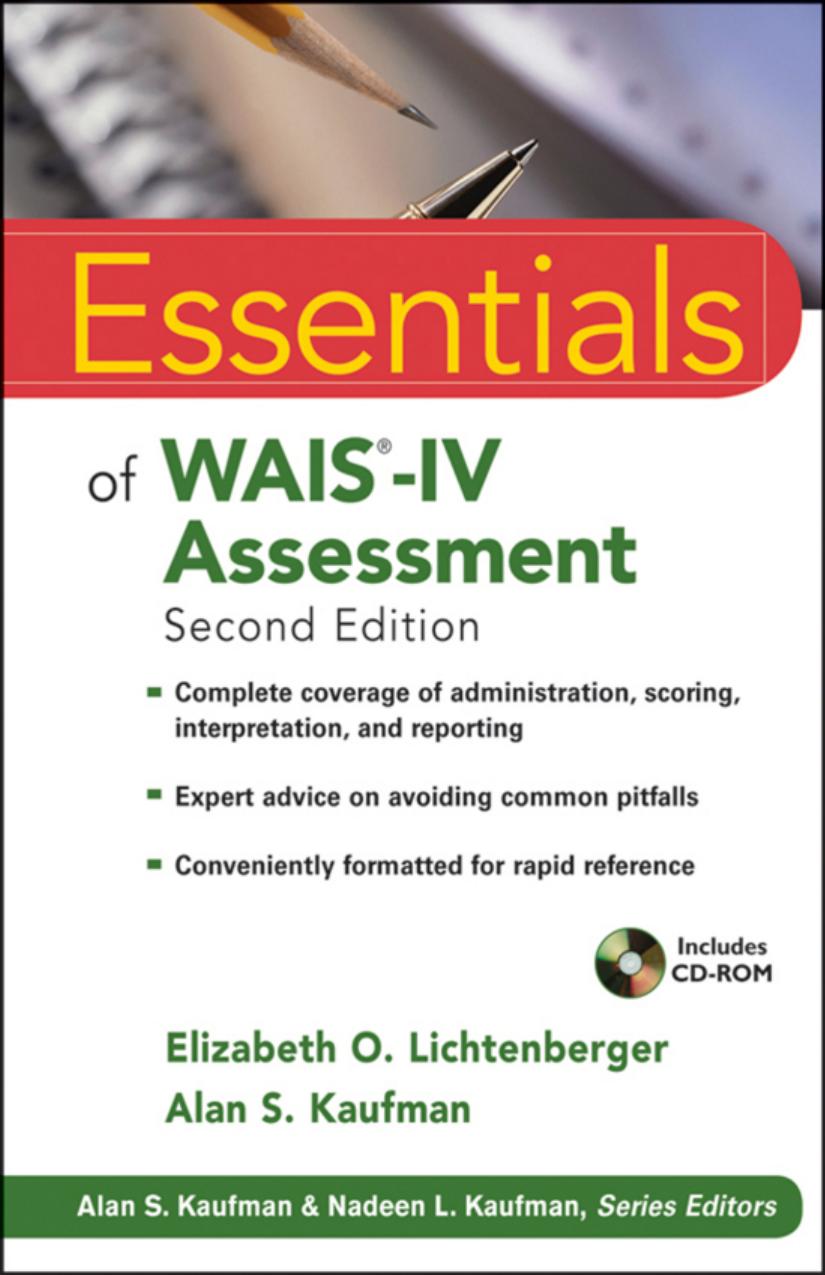 Essentials of WAIS-IV Assessment