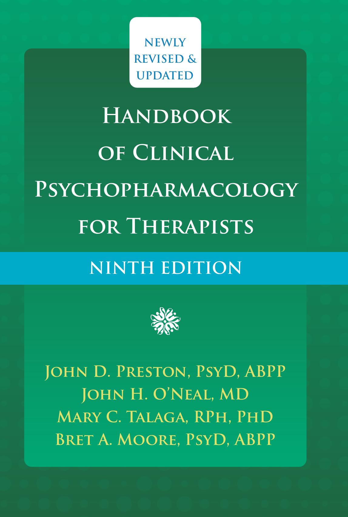 Handbook of Clinical Psychopharmacology for Therapists
