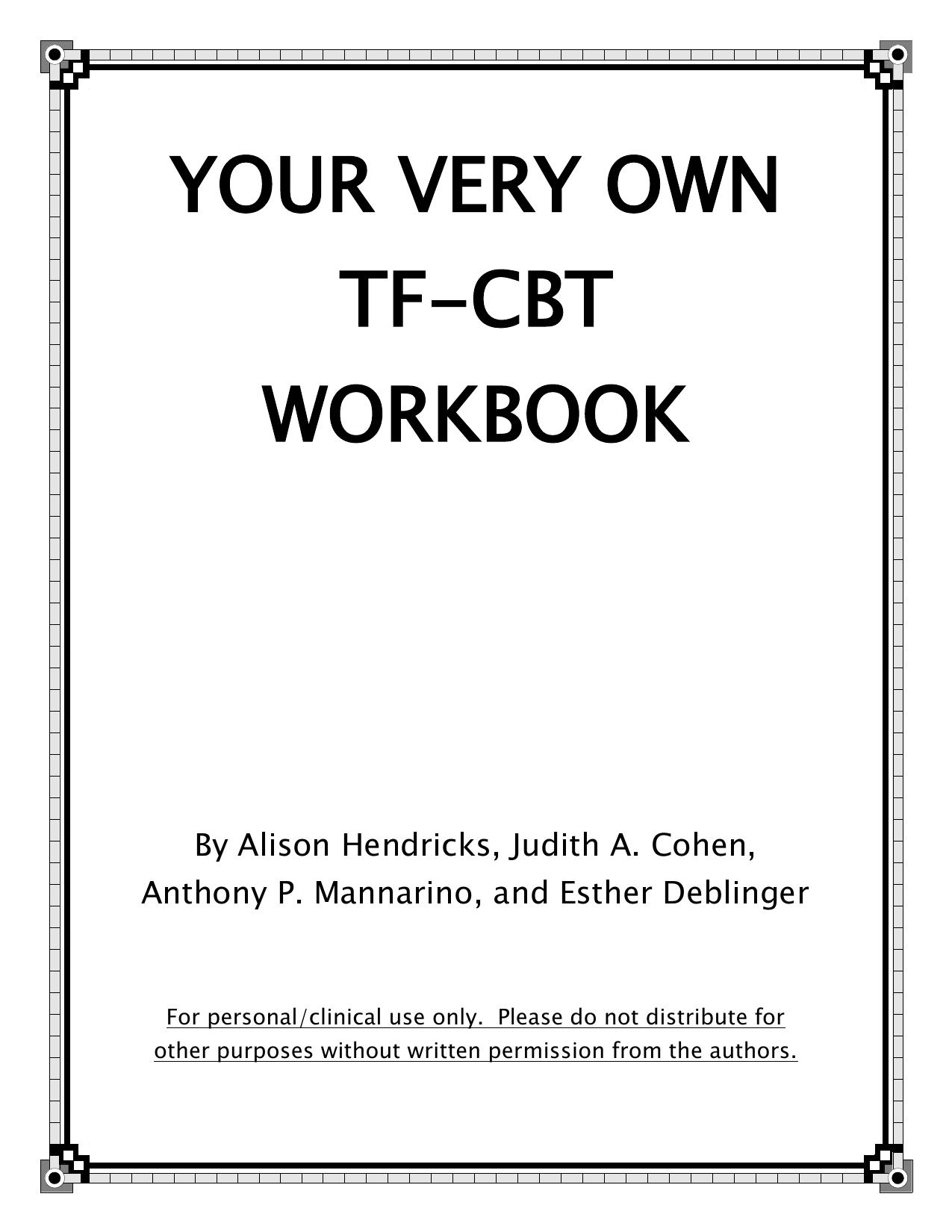 Your Very Own TF-CBT Workbook